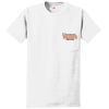 Authentic 100% Cotton T Shirt with Pocket Thumbnail