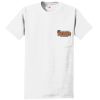 Authentic 100% Cotton T Shirt with Pocket Thumbnail