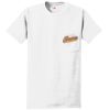 Authentic 100% Cotton T Shirt with Pocket Thumbnail